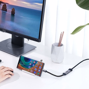 Ugreen USB Type C į HDMI 2.0 adapteris 4K @ 60 Hz Thunderbolt 3 MacBook / PC pilkas (70444)