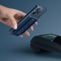 Uniq Heldro ID magnetinė piniginė su stovu ir apyranke - rožinis