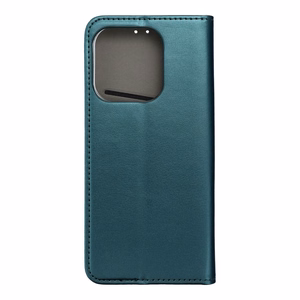 SMART MAGNETO knygos dėklas HONOR 400 Lite tamsiai žalias