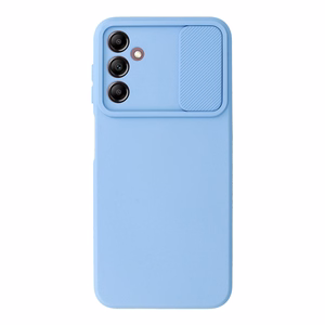 Camshield Minkštas dėklas telefonui Samsung Galaxy A14 4G/5G - šviesiai mėlynas