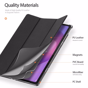 Dėklas Dux Ducis Domo Lenovo IdeaTab 12.1 TB361 juodas