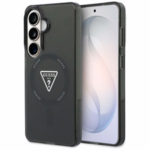 GUESS dėklas for SAMSUNG S26 GUHMS26SHGTMLCGK (Magnetic IML Gradient Triangle) juodas
