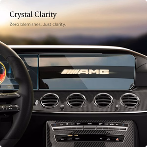 Spigen grūdintas stiklas "EZ FIT" rinkinys MERCEDES E-CLASS 2020 / 2021