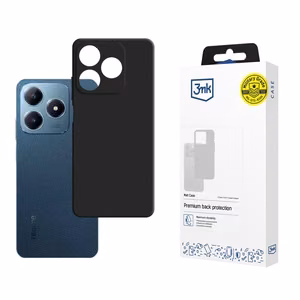 3mk Matinis dėklas Realme C63 - juodas