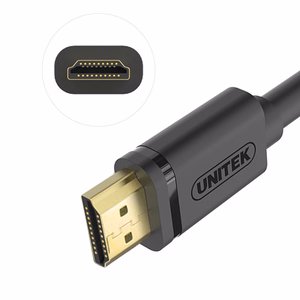 UNITEK Y-C138M HDMI laidas 2 m HDMI Type A (Standard) Juodas