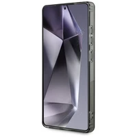 Guess Krištolai Spausdintas Klasikinis Logotipas Magnetinis Samsung Galaxy S25 Ultra dėklas juoda