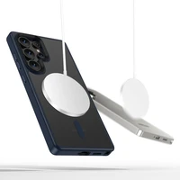 Tech-Protect MagMat Magnetinis dėklas telefonui Samsung Galaxy S25 Ultra - skaidrus mėlynas