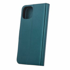 Smart Classic dėklas telefonui Motorola Moto E22 / E22i tamsiai žalias