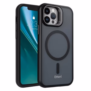 Etteri Morning Fog case for iPhone 12 / 12 Pro 6.1" black
