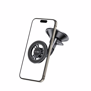"Tech-Protect N56" magnetinis "MagSafe" automobilinis laikiklis, skirtas kabinai, priekiniam stiklui - juodas