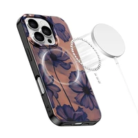 Tech-Protect Lamano MagSafe dėklas iPhone 16 Pro rudai violetinis