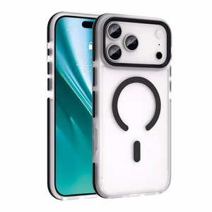 Etteri Icy Mag dėklas telefonui iPhone 17 Pro Max juodas