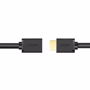 Ugreen HD107 10141 HDMI (vyriškas) - HDMI (moteriškas) 4K laidas 1m - juodas