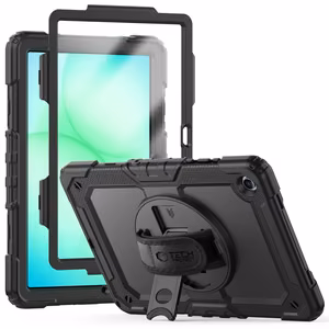 Tech-Protect Solid deklas Samsung Galaxy Tab A9+ / A11+ Plus 11.0 X210 / X215 / X216 / X230 / X235 / X236 - Juodas