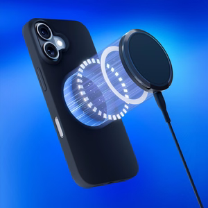 3mk Hardy Silicone MagCase dėklas telefonui iPhone 16 Plus - pilkas