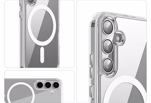 "Clear Guard Mag Samsung S24 FE" dangtelis skaidrus