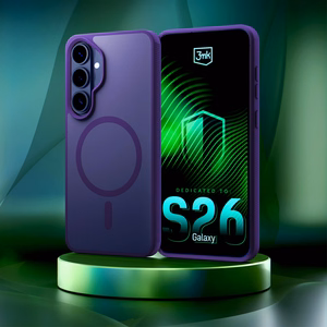 Samsung Galaxy S26+ - 3mk Smoke MagCase Purple