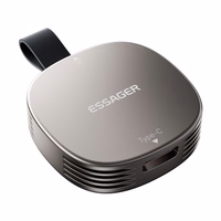 Belaidis įkroviklis Essager "Moon" juodas 15W (Apple Watch)