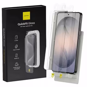 Spacecase apsauginis stiklas QuickFit Glass Galaxy S26+