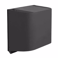 Metalinės grotelės ventiliatoriaus apsaugai nuo lietaus