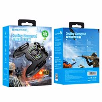 Žaidimų valdymo pultelis Borofone BG3 Warrior Cooling Gamepad juodas