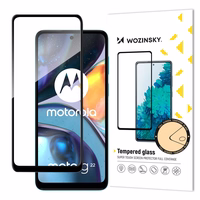 Wozinsky pilno klijavimo grūdintas stiklas Motorola Moto G22