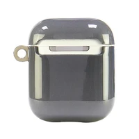 Audi IML geometrinis raštas dėklas AirPods 1 / 2 - pilkas