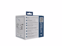 Gembird TPA-2A3C70-01-W universalus kelioninis maitinimo adapteris, 70 W, baltas