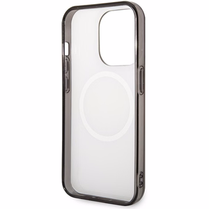 Ferrari FEHMP14LUCOK iPhone 14 Pro 6.1" juodas/juodas kietas dėklas IMD Combi Magsafe