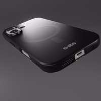 SBS Full Active Magnetinis dėklas su D3O technologija iPhone 17 - juodas