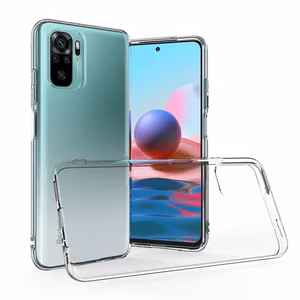 Dėklas telefonui 2 mm BOX XIAOMI Redmi Note 10 / 10S skaidrus