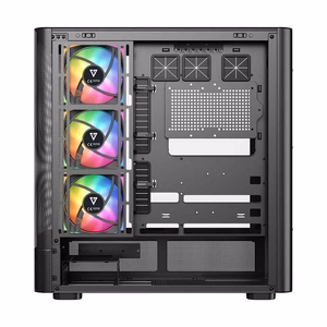 MODECOM Volcano AQ500 ARGB Midi juodas