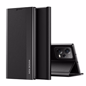 Sleep Case Pro dėklas telefonui Xiaomi Redmi Note 12 5G / Poco X5 5G su stovu juodas