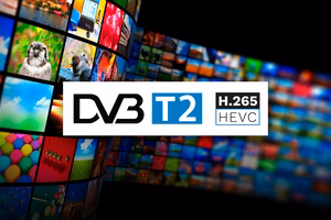 Cabletech URZ0336C – DVB-T2 H.265/HEVC skaitmeninės antžeminės televizijos imtuvas