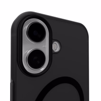 Puro Daylight Magnetinis suderinamas silikoninis dėklas telefonui iPhone 17 - permatomas juodas