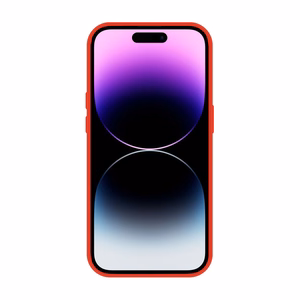 Tel Protect silikoninis Premium dėklas telefonui Iphone 15 Plus raudonas