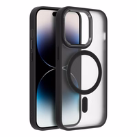 Dėklas Matte Mag Cover (MagSafe) skirtas iPhone 17 juodas