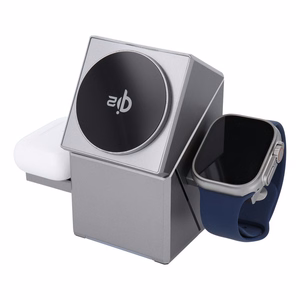 Belaidis įkroviklis Forcell 3in1 (F-06) (MagSafe) (Phone; Pods; Watch) 15W