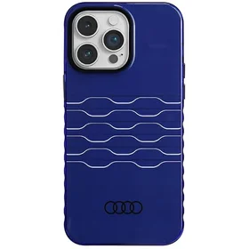 Audi IML Magnetinis dėklas telefonui iPhone 14 Pro Max - mėlynas