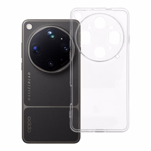 Dėklas Oppo Find X9 ULTRA Clear Case 2 mm (kameros apsauga) skaidrus
