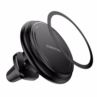 Automobilinis telefono laikiklis Borofone BH135 MagSafe (air vent) juodas