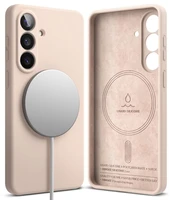 Ringke Silicone MagSafe Case for Samsung Galaxy S26 - Pink