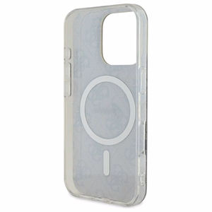 "Guess IML 4G MagSafe" dėklas "iPhone 16 Pro" - rudas