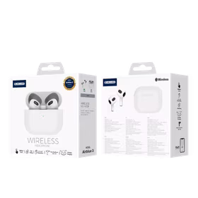 JELLICO belaidės ausinės AirBlue 3 Baltas