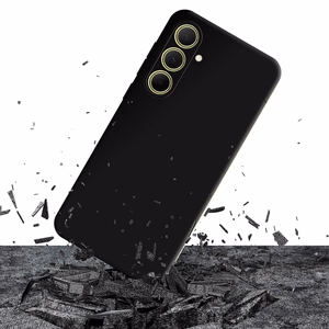 3mk Matinis dėklas telefonui Pro Samsung Galaxy A35 5G - matinė juoda