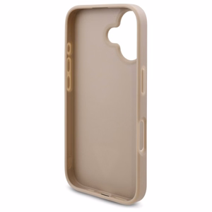 Guess Naujas 4G Trikampis dėklas iPhone 16 Plus - baltas