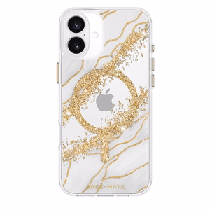Case-Mate Karat MagSafe dėklas, skirtas iPhone 16 Plus, „Granite“ rašto
