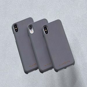 Чехол Nordic Elements Original Gefion для iPhone XS Max, с натуральной древесиной клёна, средне-серый