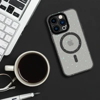 Tel Protect Magnetinis Splash Matinis dėklas telefonui iPhone 15 Plus juodas