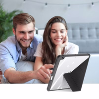 DUX DUCIS dėklas MAGI su pieštuko laikikliu iPad 10.9 (2022) juodas